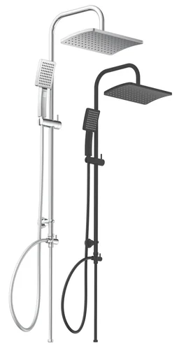 "Überkopf-Brauseset "Mallorca", Schwarz matt image"