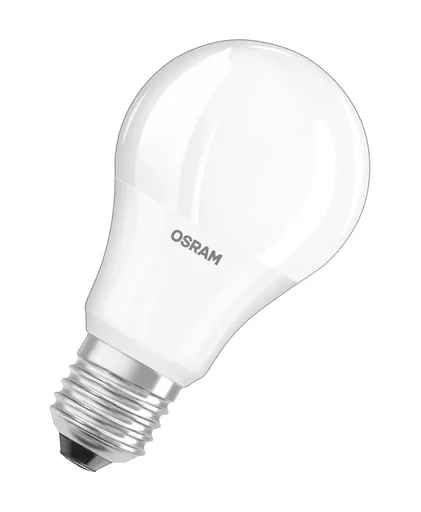 "LED Lampe Star in Glühlampenform mit Tageslicht Sensor, 9 Watt, E27 image"