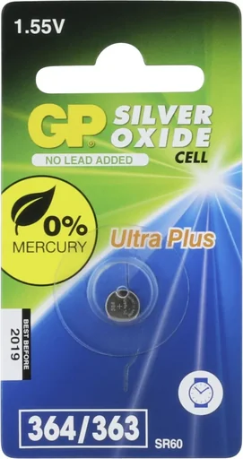 "Silberoxid Uhrenbatterie SR60 - 1 Stück image"