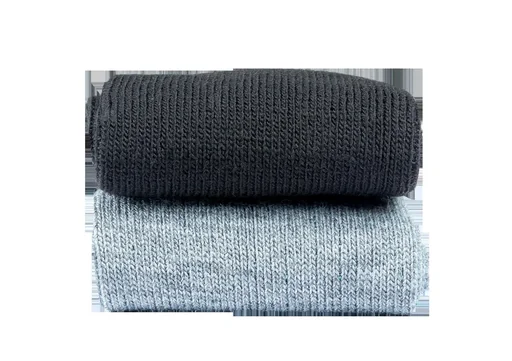 "Stütz- Knistrümpfe im 2er Set, schwarz und anthrazit, Gr. 39-41 image"