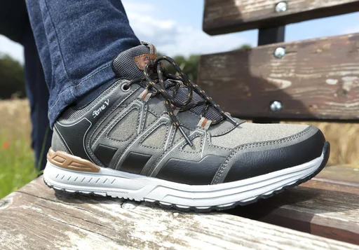 "Freizeitschuh, Farbe grau/schwarz, Gr.40 image"