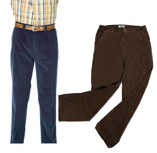 "Cordhose, Farbe marine, Gr. 48 image"