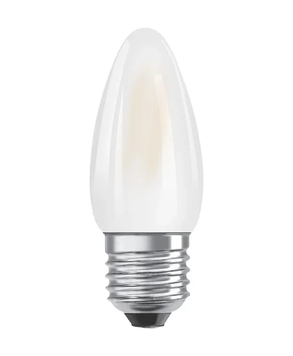 "LED SUPERSTAR RETROFIT Kerze mit 5 Watt, E14, kaltweiß, matt, dimmbar image"