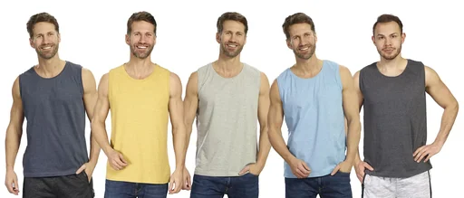 "Tank Top, Farbe marine/melange, Gr.2XL image"