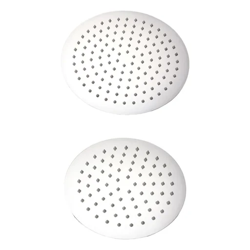 "Duschkopf Kopfbrause Ø 20 cm Regendusche aus Edelstahl mit 1 Strahlart G1/2 individuell einsetzbar image"