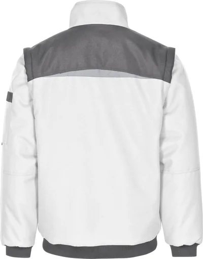 "Funktionsblouson, weiss-grau, Gr. XL image"