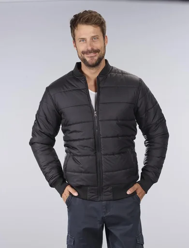 "Bomberjacke AF1, Farbe schwarz, Gr.2XL image"