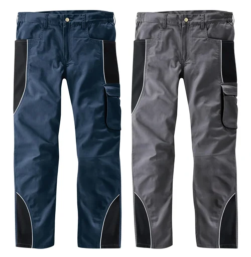 "Bundhose mit Reflektorpaspel, Farbe anthrazit/schwarz, Gr.60 image"