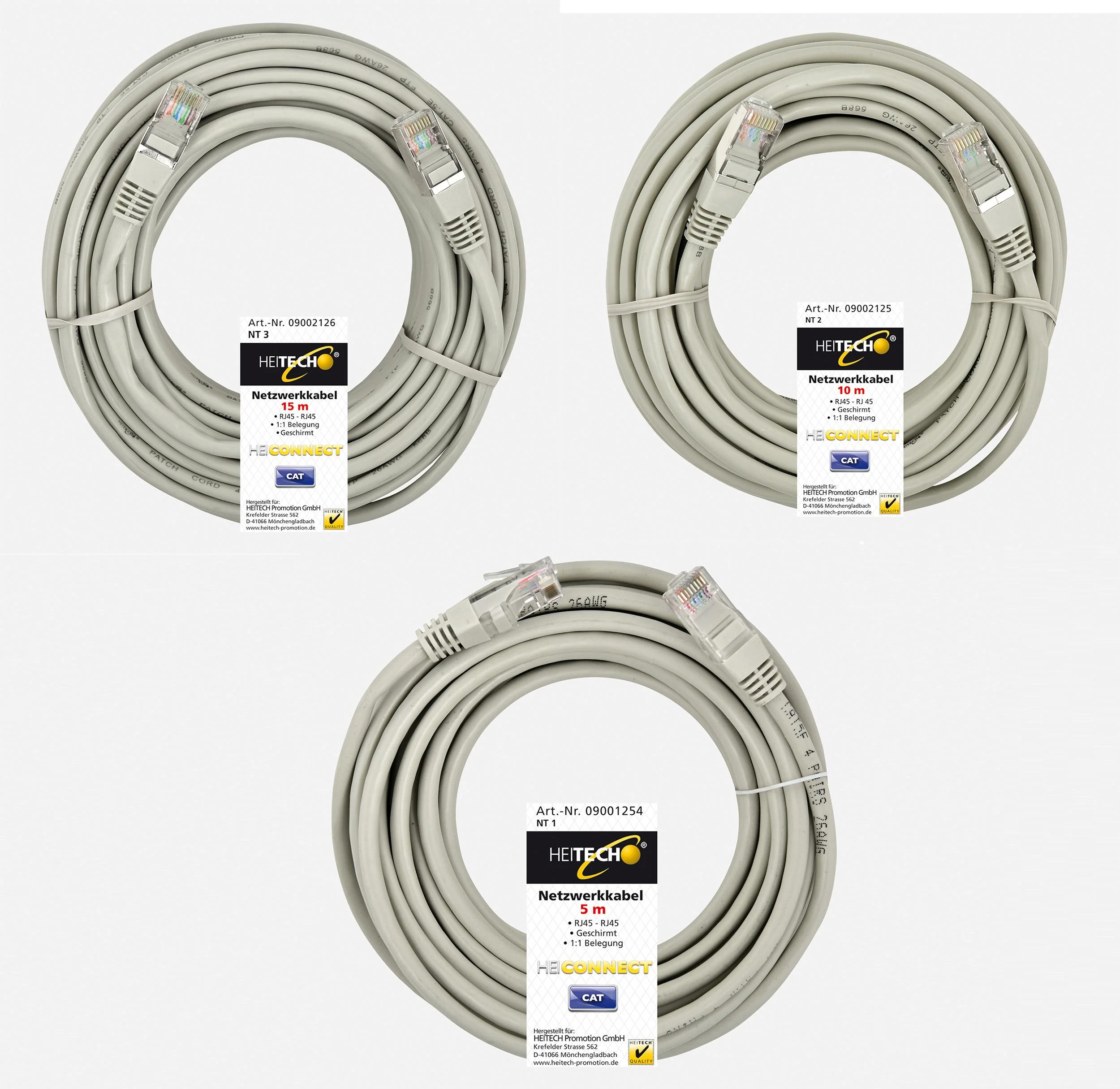Netzwerkkabel 10m RJ45-RJ45