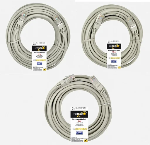 "Netzwerkkabel 10m RJ45-RJ45 image"
