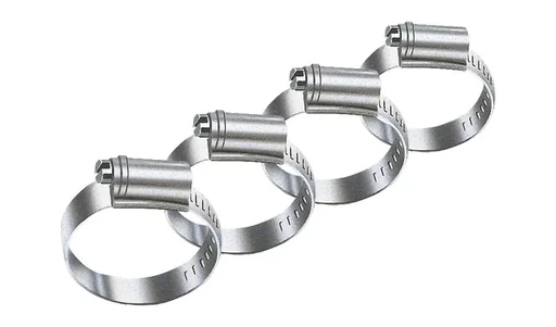 "Schlauchschellen-Set 4-teilig, verzinkt 16-25 mm image"