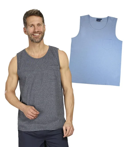 "Tank Top Farbe marinne/melange, Gr.XL image"