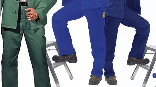 "Arbeits-Bundhose, kornblau, Gr.57 image"