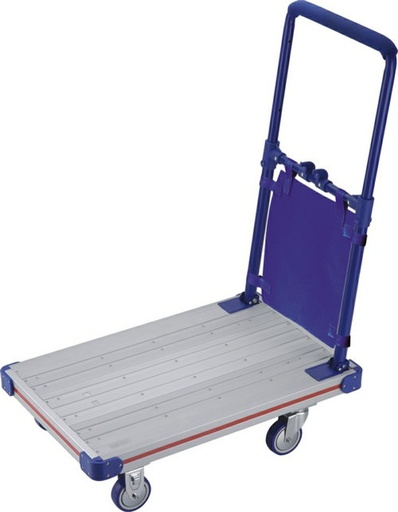 "Schiebegriffwagen aus Aluminium Ladefläche 630 x 400 mm, Tragkraft 150 kg image"