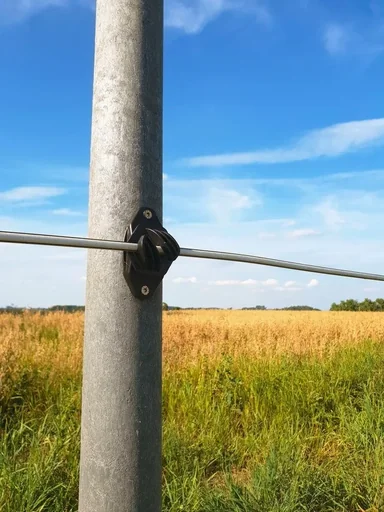 "Recyclingpfahl 200 x 7,5 cm, rund, 30 Stück image"