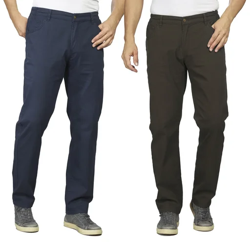 "Stretchhose mit Komfortbund, Farbe dunkelbraun, Gr.52 image"