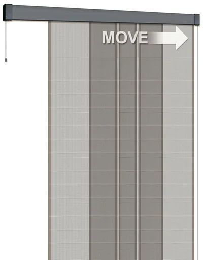 "Insektenschutz-Vorhang PREMIUM, 95 x 220 cm, Farbe anthrazit image"