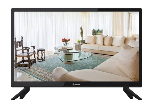 "LED Fernseher 23,6" mit DVB-T2, DVB-S2 und DVB-C Tuner, CI+, USB Medien Wiedergabe image"