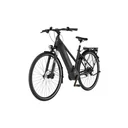 Damen E-Bike Trekking, 28 Zoll, Rahmengröße 44cm, 10-Gang Kettenschaltung, graphit metallic matt, VIATOR 6.0i