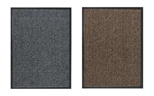 "Fußmatte Scrapa 90 x 150 silber image"