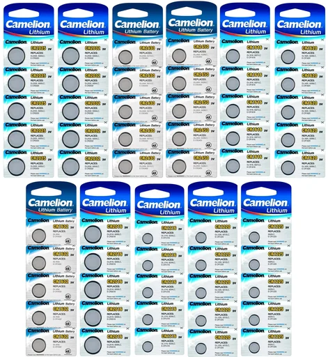 "Lithium Knopfzelle CR1632, 3 Volt - 5 Stück image"