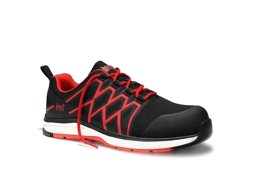 "jo_SWIFT black-red Low ESD S1P Sicherheitshalbschuh Gr. 36 image"