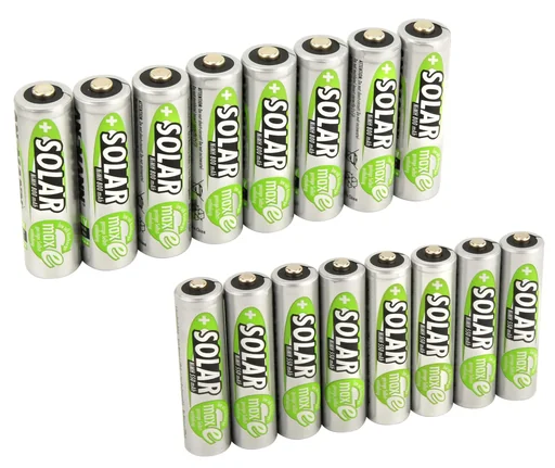 "Solar NiMH Mignon (AA) Akku, 800 mAh - 8 Stück image"