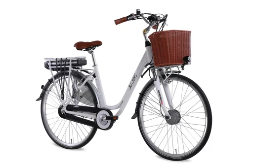 "Unisex City E-Bike 28 Zoll, Rahmenhöhe 50 cm, 7-Gang Nabenschaltung, White Motion 3.0 15,6 Ah image"