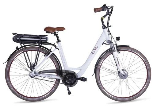 "Unisex City E-Bike 28 Zoll, Rahmengröße 50 cm, 7-Gang Nabenschaltung, Metropolitan Joy 2.0 Modernwhite 13Ah image"