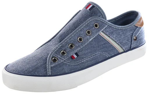 "Canvasslipper, jeansblau, Gr.44 image"