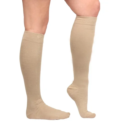 "Stützkniestrümpfe Energy LYCRA, beige, Größe 35 - 38, 1 Paar image"
