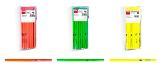 "Zimmermanns-Bleistift Neo neonorange, 12 Stück image"