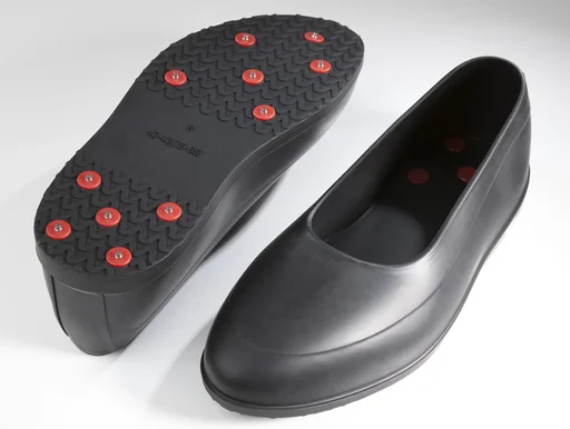 "Silikon Gleitschutzschuhe mit Spikes, Gr. XL/ 42 - 43 image"