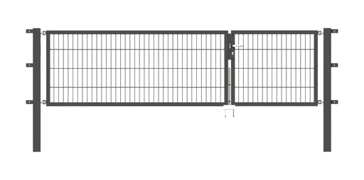 "Doppeltor Flexo , anthrazit, Breite 100 + 200 cm, Höhe 80 cm image"