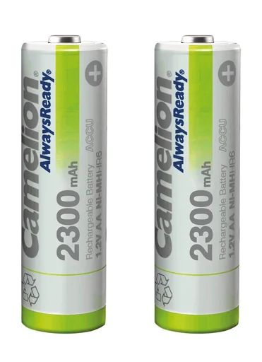 "NiMH Mignon (AA) V-Akku mit 2300 mAh - 2 Stück image"