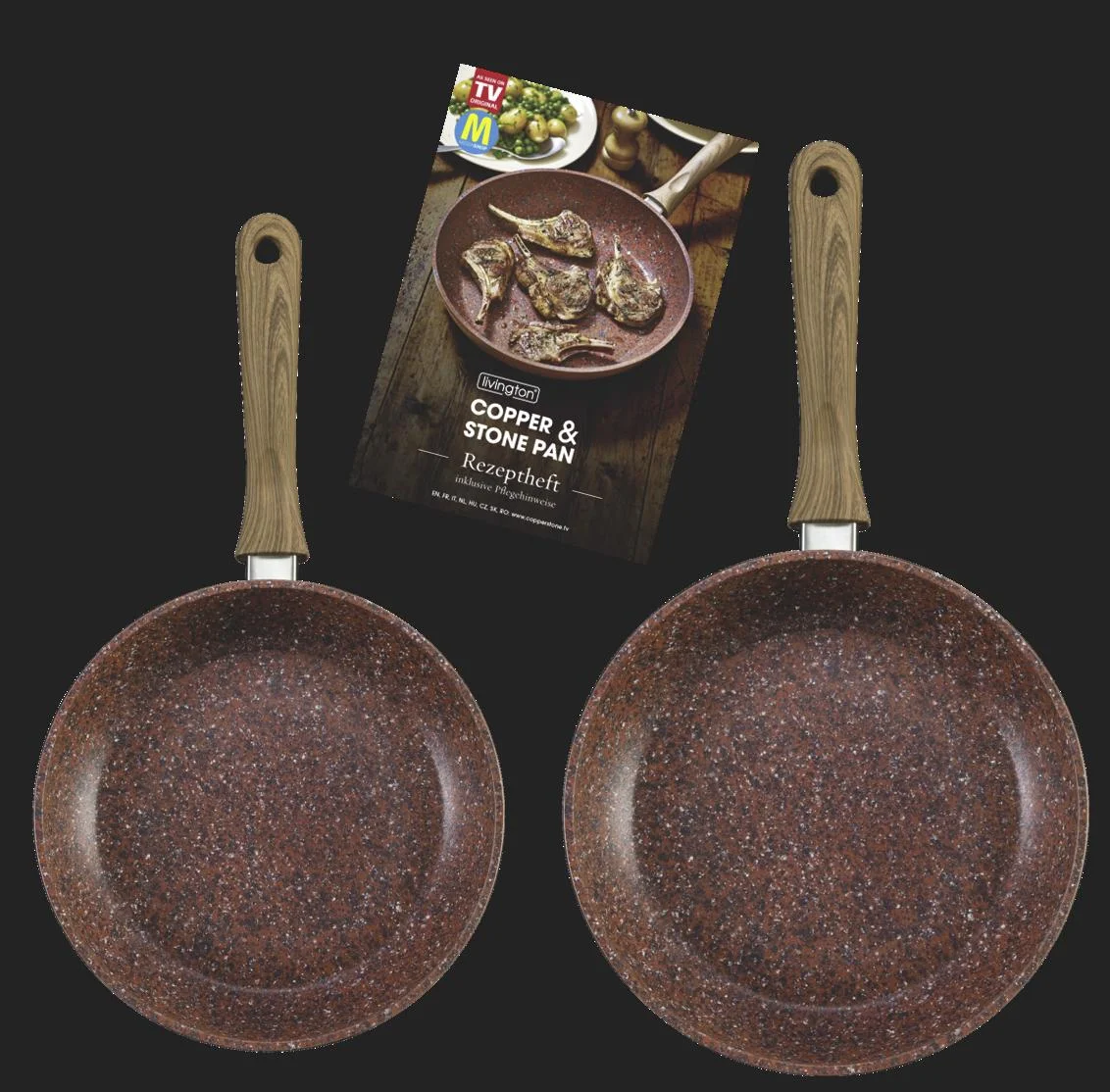 Copper & Stone Pfanne, 24 cm