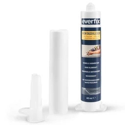 Mounting adhesive, transparent, 80 ml