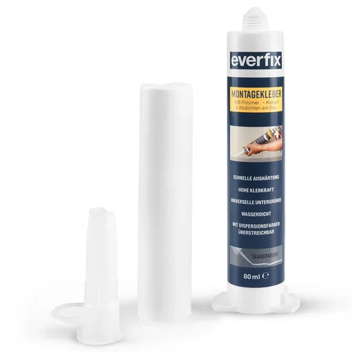 "Montagekleber, transparent, 80 ml image"