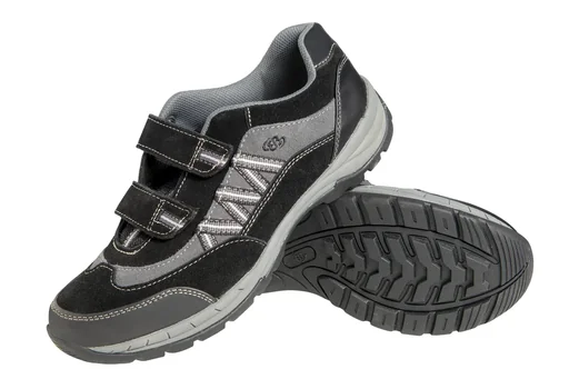 "Freizeitschuhe mit Klettverschlüssen, Farbe schwarz, Gr.39 image"