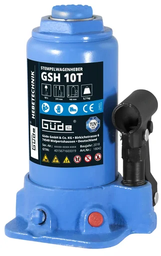 "Stempelwagenheber GSH, 10 t, hydraulisch image"