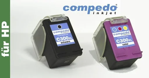 "Druckerpatrone für HP 300XL/CC641EE schwarz image"