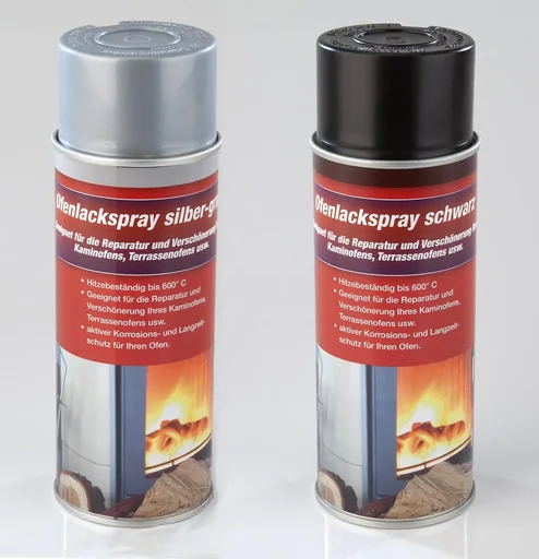 "Ofenlack, schwarz, 400 ml Spraydose, Hochtemperaturspray bis 600°C image"