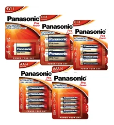 Pro Power Alkaline 9 Volt Block Batterie - 1 Stück