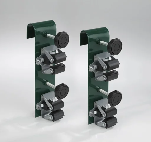 "Gartengeräte Schubkarrenhalterung bis max. 20 mm Schubkarrenrandbreite, LxB 190x50 mm, Gewicht 500 g image"