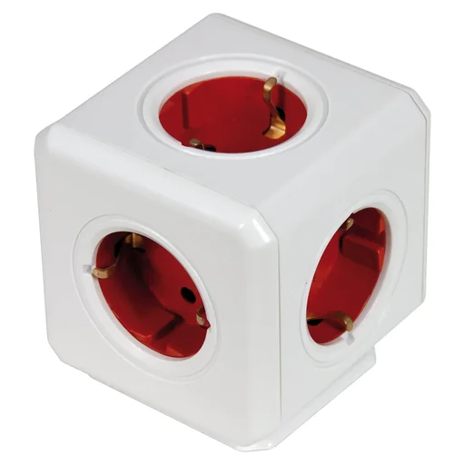 "Steckdosenwürfel Powercube 5-fach image"