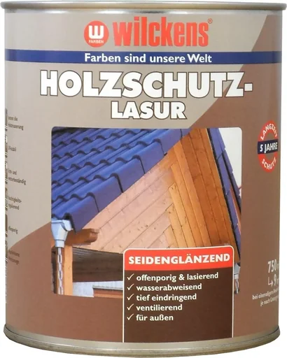 "Holzschutzlasur Nussbaum 750 ml image"