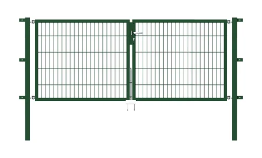 "Doppeltor Flexo mit Zubehör, grün, Breite 250 cm, Höhe 120 cm, PF: 60x60 cm image"