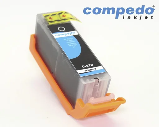 "Druckerpatrone für Canon CLI-571 pbk XL schwarz image"