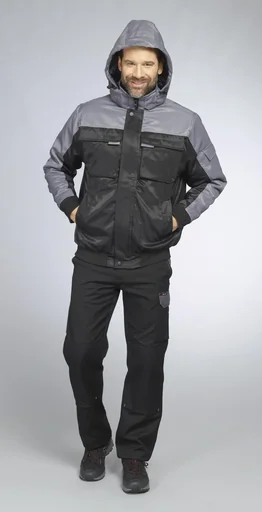 "Funktionsjacke Farbe grau/schwarz, Gr.M image"