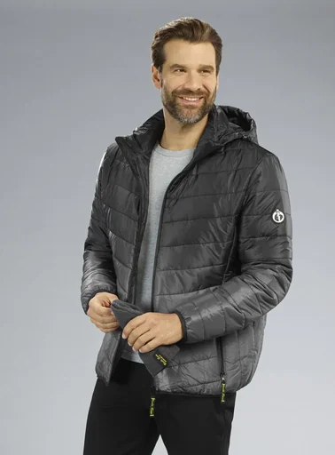 "Steppjacke, Farbe schwarz/grau, Gr.M image"